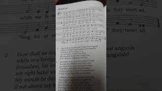 Psalm 137 verse 1 for memory work CanRef BoP [upl. by Eitsrik]