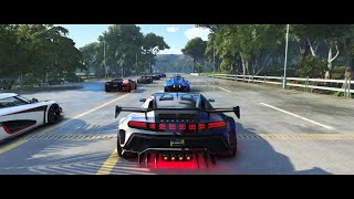 THE CREW MOTORFEST Grand Race Bugatti Centodieci Diamond Head course [upl. by Elauqsap]