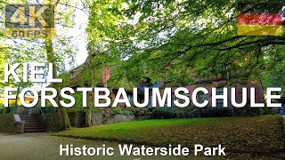 KIEL Germany 🇩🇪 in 4K  2024  Walk through historic Forstbaumschule [upl. by Gehlbach]