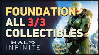 Foundation All Collectibles Location Halo Infinite [upl. by Annahsal919]