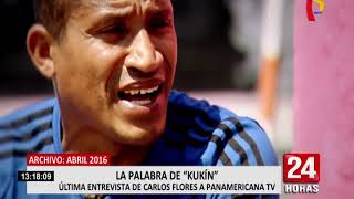 Carlos quotKukinquot Flores su última entrevista para Teledeportes [upl. by Ytitsahc137]