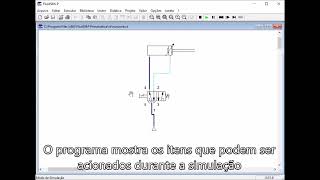 FluidSim Aula 1  Introdução  Criar e simular circuitos pneumáticos [upl. by Raknahs620]