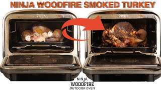 Ninja Woodfire Oven Smoked Turkey DutchyOutdoorCookingBBQ [upl. by Burhans]