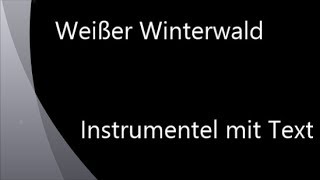 Weißer Winterwald  Instrumentel  WeDi’s Music  Werner Dippon [upl. by Relyks700]