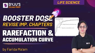 Rarefaction And Accumulation Curve  Booster Dose  CSIR NET 2021 Life Science  BYJUS Exam Prep [upl. by Anaujit]