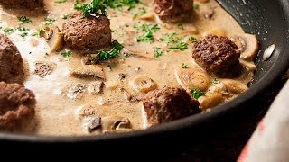 Meatball Stroganoff  A Persian Spin on a Russian Recipe [upl. by Nguyen591]