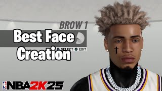 NEW BEST 2K25 FACE CREATION DRIPPY FACE LOOK COMP UPDATED NEXT GEN [upl. by Antons]