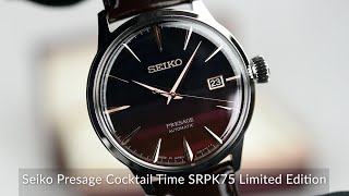 Seiko Presage Cocktail Time SRPK75 Limited Edition [upl. by Ynnhoj]