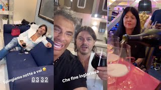 Davide Lacerenza e Filippo Champagne in gaina fino a mattina a casa del Davidone Nazionale [upl. by Burkhardt616]