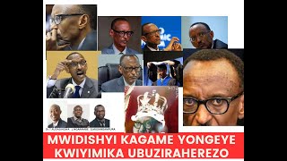 MWIDISHYI KAGAME YONGEYE KWIYIMIKA UBUZIRAHEREZO [upl. by Nosrej829]