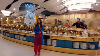 Buffet Lounge Dinner time with family👪food reviews buffet restaurant mirpur vlog travel art [upl. by Lanae]