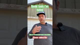 Ryobi tools that I’ve hated🤯 carpentrytools diy cordlesstools ryobitools tools toolreview [upl. by Ydde]