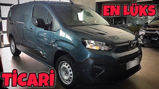 Yeni Citroen Berlingo Van En Lüks Ticari 15 dizel otomatik [upl. by Leavy]