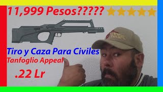 Rifles 22  Tanfoglio Appeal  Review en Español [upl. by Odraccir]