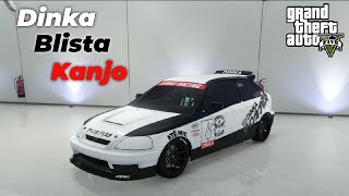 CUSTOM DINKA BLISTA KANJO  GTA ONLINE [upl. by Abbottson]