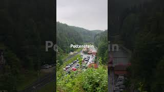 Outside the cave of Pottenstein shortvideo nature beautiful [upl. by Lowe]