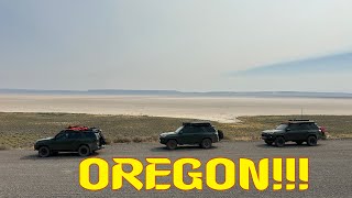 Army Green 4Runner Trio Epic Overlanding amp Dry Lake Crossing Adventure [upl. by Ailaza957]