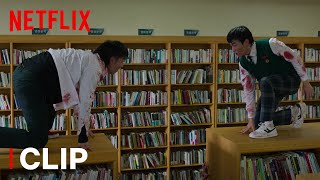 Lee Cheongsan Vs Yoon Gwinam Epic Fight Scene  All of Us Are Dead  Netflix India [upl. by Saint]