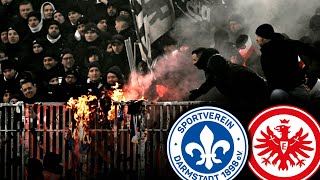 Brennender Zaun RiesenChoreo amp MegaComeback Darmstadt  Frankfurt 22 [upl. by Hermione]