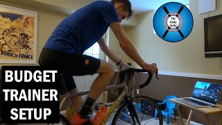 Budget Bike Trainer Setup That Works With Zwift and Sufferfest │ Lankys Gear Guide [upl. by Kadner400]