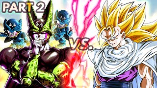 What if CELL Survived Part 2  Majin Cell vs SSJ3 Gohan [upl. by Ailefo]