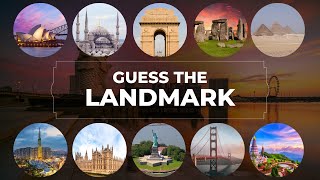 Guess the Landmark Challenge Can You Identify These Famous Places [upl. by Nivrag]