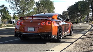 R35 Nissan GTR W HKS Exhaust 4KPure Audio [upl. by Yvehc563]