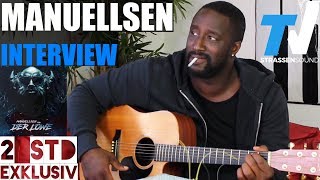 MANUELLSEN REALTALK Interview Der Löwe Bushido Fler Farid Kollegah Hamad 45 Gitarre Metrickz [upl. by Silvio]