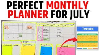 Perfect Monthly Planner to score 95 In Half Yearly Exam [upl. by Imotih297]