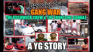 Brooklyn Gang War  The Bushwick Crew And The Frontline Gunnaz YGz  New York Legends [upl. by Dougherty]