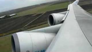 KLM Boeing 747 Combi Amsterdam Schiphol Takeoff [upl. by Nnav]