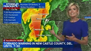 Tornado coverage  6abc  August 8 2024 [upl. by Hoeg]