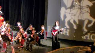 Trey Trapani 2022 Lafayette HS Orchestra Performance [upl. by Ehc]