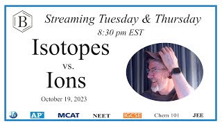 Key Concept Isotopes vs Ions [upl. by Ayal]