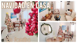 Pusimos el árbol de navidad 🎄 Decorando nuestro hogar ✅ en familia 🏠 Compras navideñas ❤️ [upl. by Hapte]