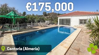 RESERVED  HOUSE TOUR SPAIN  Villa in Cantoria  €175000  ref 02111 [upl. by Anayet]