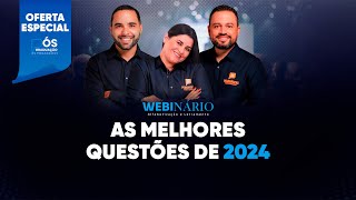 Webinário de alfabetização e letramento  As melhores questões de 2024 [upl. by Bibah]