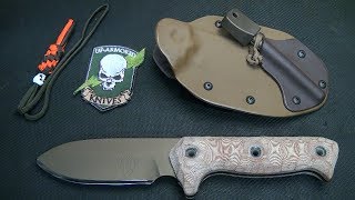 FFS Survival Knife UpArmored Knives [upl. by Warfourd987]