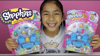 2 Shopkins 12 Pack with Frozen and Special EditionShopkins Toys Blind Bags [upl. by Ecinad3]