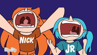 nick jr nickelodeon noggin 🧡Father sleeping snoring tired 🧡Father and son💙 1993 1994 mascots friend [upl. by Lahsram20]