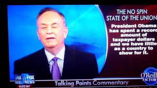 The Factor OReilly on President Obama State of the Union 2012 [upl. by Kerri144]