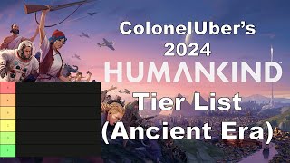 2024 Humankind Ancient Era Tier List [upl. by Luthanen]