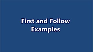 First and Follow Examples│Compiler Design│Part 11│Learn CSE Malayalam [upl. by Parik]