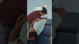 Chiropractic treatment of back pain youngspineclinic [upl. by Ynohtnakram]