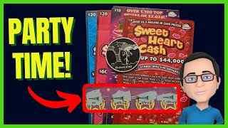 Party Time💥Sweet Heart Cash 2024 Doubler Hit 600 Kentucky Lottery Tickets💥Chasing Big Winners [upl. by Teuton802]