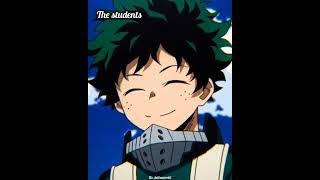 The students or their teacher mhabokunoheroacademia dekubakugou todoroki aizawa amv anime [upl. by Solotsopa]