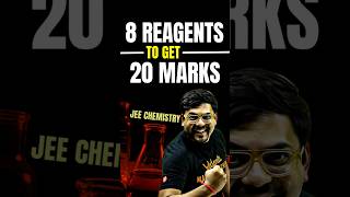 JEE Organic Chemistry 8 Reagents to get 20 Marks😍😍jee jee2025 jeechemistry organicchemistry [upl. by Ellerred]