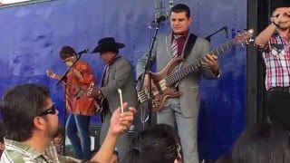 LOS CAMINANTES  Cumbia Del Sol  Kennewick Fairgrounds 2015 [upl. by Annaeerb]