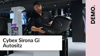 Cybex Sirona Gi Autositz  DEMO [upl. by Ellenehs346]