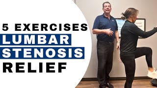 5 EasyToDo Exercises For Quick Lumbar Spinal Stenosis Relief  Dr John Zielonka [upl. by Baugh]